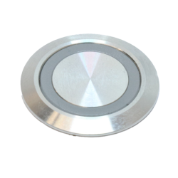Pushbutton 22 mm stainless-steel Momentary
