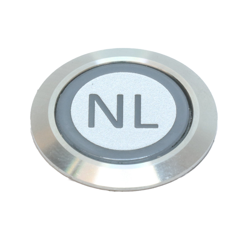 Pushbutton 22 mm stainless-steel Momentary