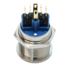 Pushbutton 22 mm stainless-steel Momentary