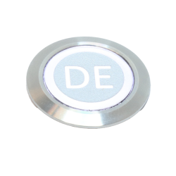 Pushbutton 22 mm stainless-steel Momentary