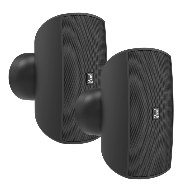 Audac ATEO4M Black version 2 Delige set - 8Ω and 100V