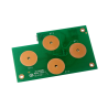 USB 4 Button Panel Blauw