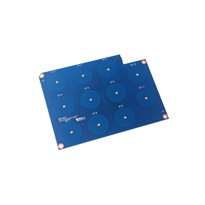 USB 11 Button Panel Blue